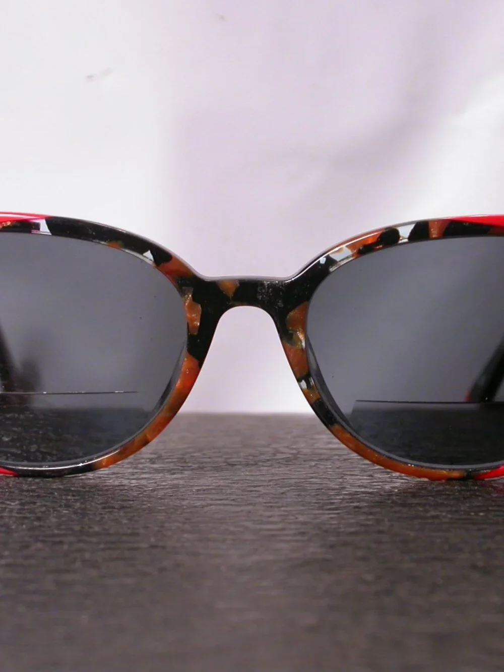 Etnia Barcelona Bari Red and Clear Gold Fashion Eyeglasses Frames Spain